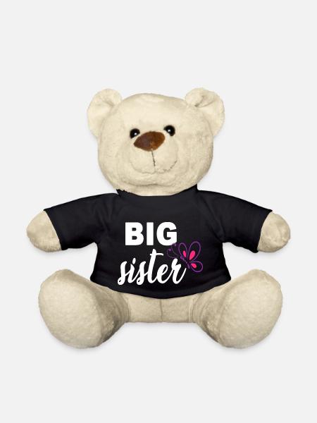 big sister - Teddy Bear - black