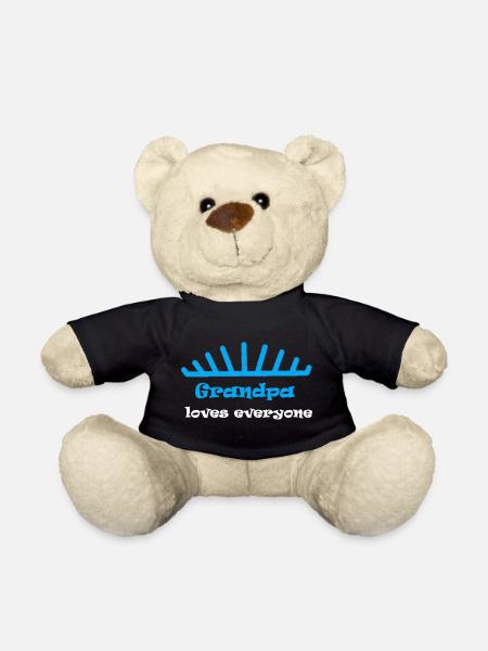 grandpa - Teddy - Schwarz