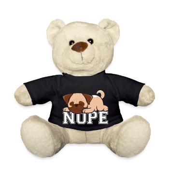 Nope - Teddy Bear - black - Front