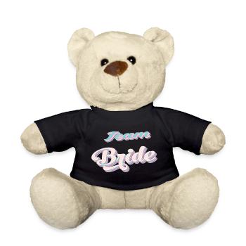 Team de la mariée team bride evjf - Nounours - noir - Devant