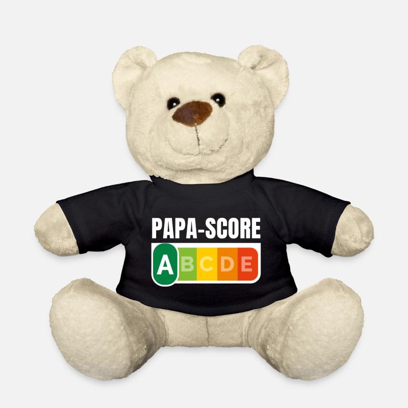PAPA-SCORE / Humour Papa - Nounours - noir
