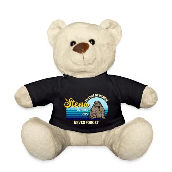 Hamina walrus Stena Summer 2022 never forget - Teddy Bear - black - Front
