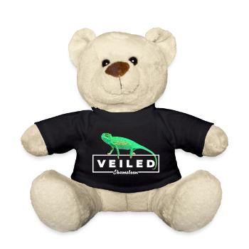 Baby Veiled Chameleon Reptile Owner - Teddy Bear - black - Front