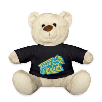 Money Maker Selfmade Dollar - Teddy - Schwarz - Vorne