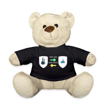 Put;in, Put;out - Teddy - Schwarz - Vorne