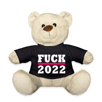 Fuck 2022 - Nounours - noir - Devant