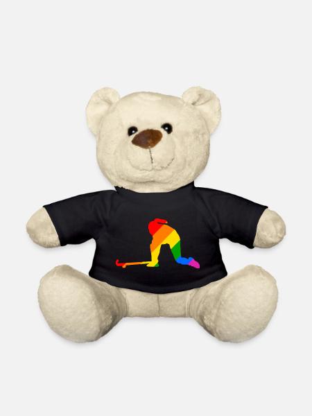 LGBTQ Feldhockeyspielerin - Teddy - Schwarz