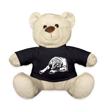 Deutsch Mastiff "Black Edition" - Teddy Bear - black - Front