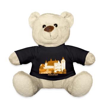 Ingolstadt Castle Upper Bavaria Danube Army Museum - Teddy Bear - black - Front