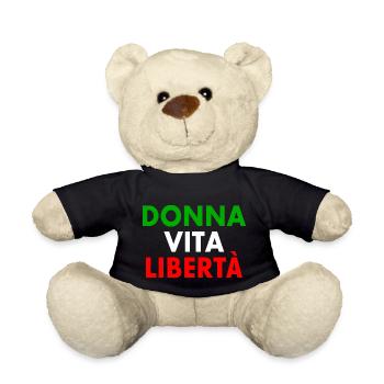 LIBERTÉ DE VIE DE LA FEMME - Nounours - noir - Devant