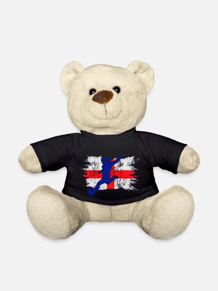 England Football Women’s Champions Lionesses 2022 - Teddy Bear - black