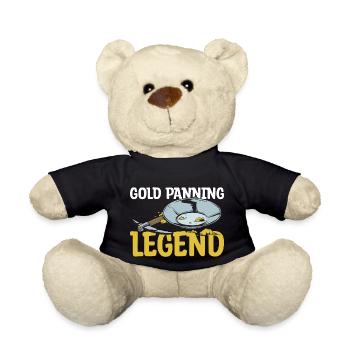 Cadeau Gold Panning Legend - Nounours - noir - Devant
