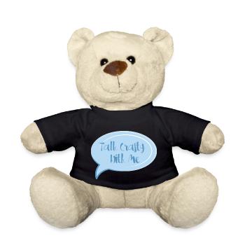 Sprich schlau mit mir - Teddy - Schwarz - Vorne