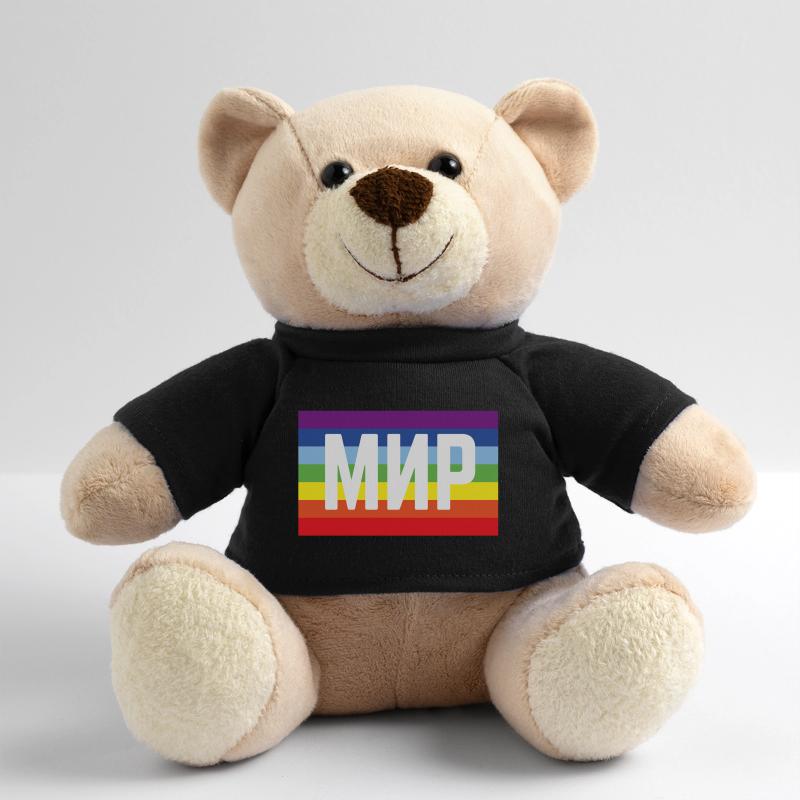 Мир Флаг (Paix / Drapeau arc-en-ciel) Nounours