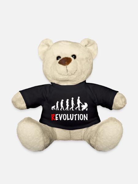 révolution papa poussette naissance - Nounours - noir