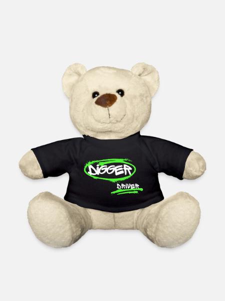 DIGGER DRIVER 1 - Teddy - Schwarz