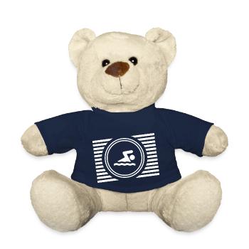Nageurs Sports nautiques - Nounours - bleu marine - Devant