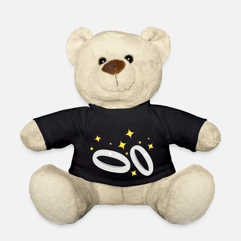 Trauringe zur Verlobung - Teddy - Schwarz