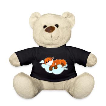 Fuchs Wolken - Teddy - Schwarz - Vorne