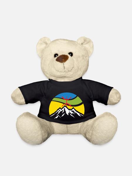 The mountains of Djurdjura in Kabylia - Teddy Bear - black