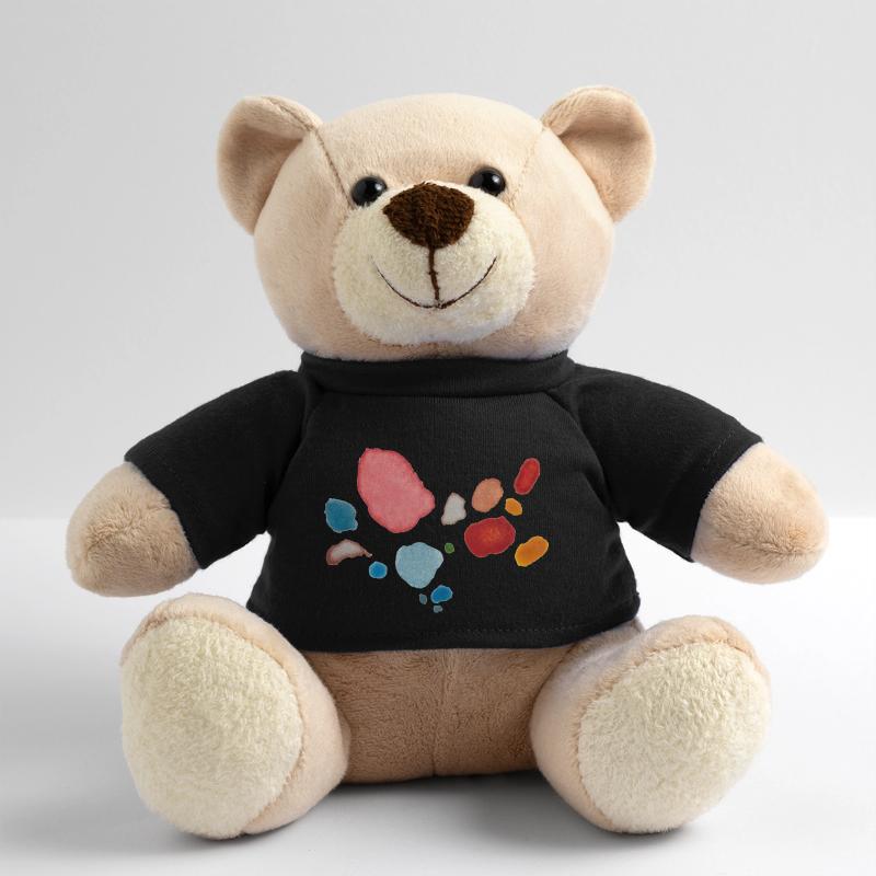 Dots Pattern Teddy Bear