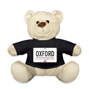 Ortsschild von Oxford - Teddy - Schwarz - Vorne
