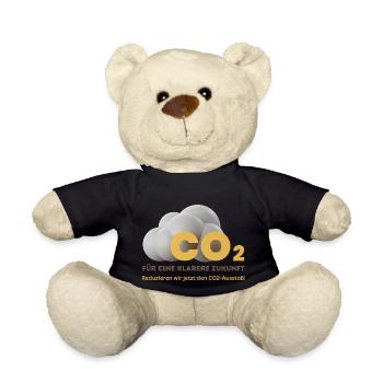CO2 senken: Weg zu einer sauberen Zukunft - Teddy - Schwarz - Vorne