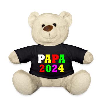 Papa 2024 - Nounours - noir - Devant