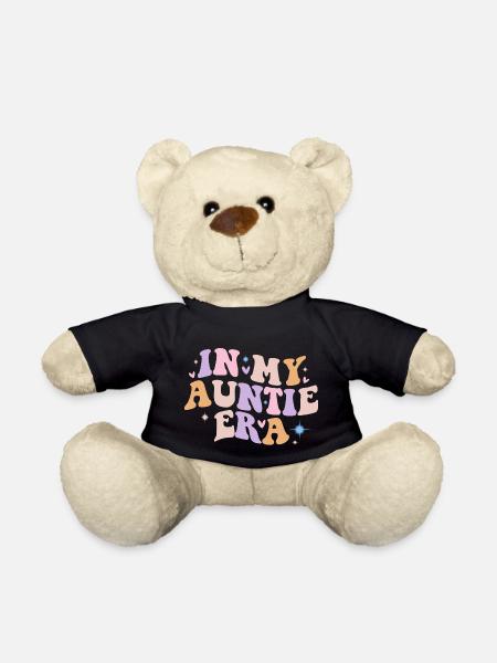 In der Ära meiner Tante Babyankündigung für Tante - Teddy - Schwarz