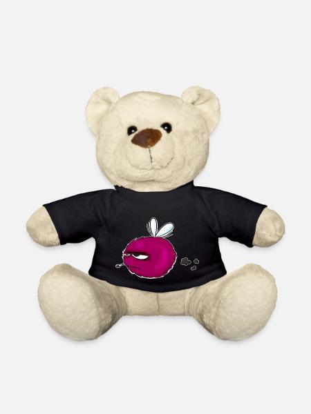 Grummelhummel lustiges Cartoon Hummel - Teddy - Schwarz