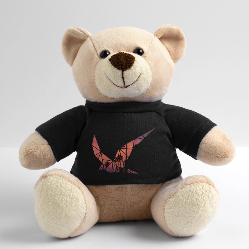 oiseau illustration coucher du soleil Nounours