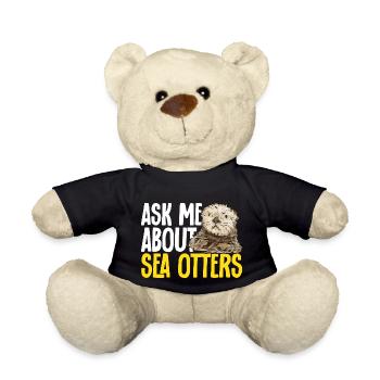 Loutre de mer - Nounours - noir - Devant