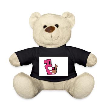 Food Monsters - Teddy Bear - black - Front