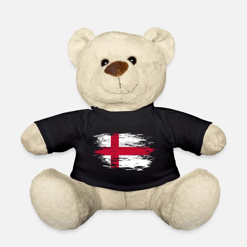 Drapeau anglais utilisé - Nounours - noir