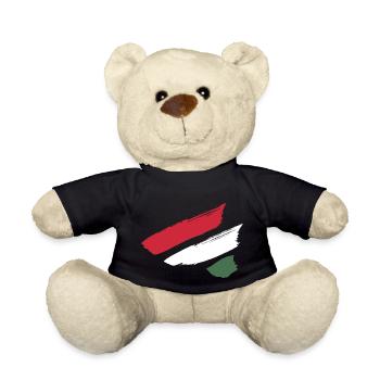 Ungarn Streifen - Teddy - Schwarz - Vorne