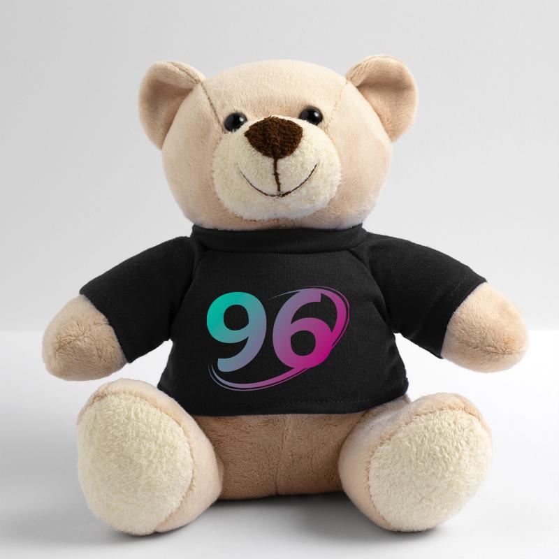 Numéro 96 multicolore Nounours