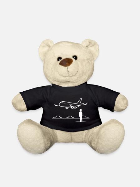 Observateur d’avions - Nounours - noir