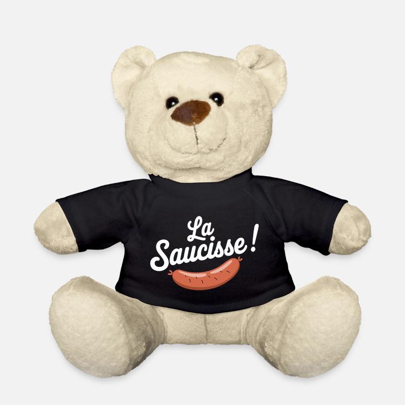 La saucisse ! - Nounours - noir