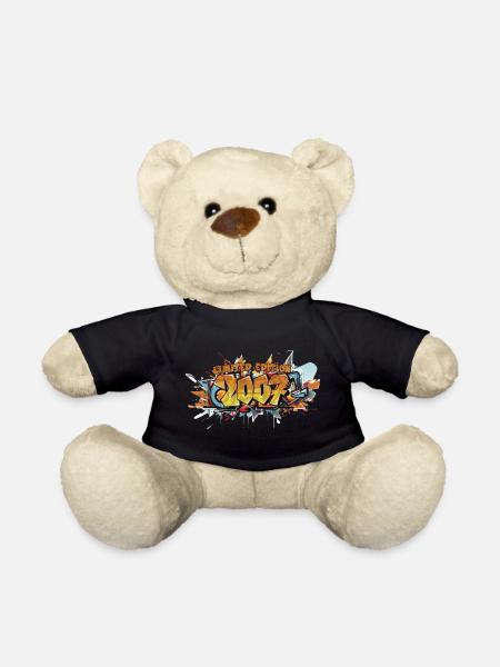 Limited 2007 Graffity 19.Geburtstag Geschenk - Teddy - Schwarz