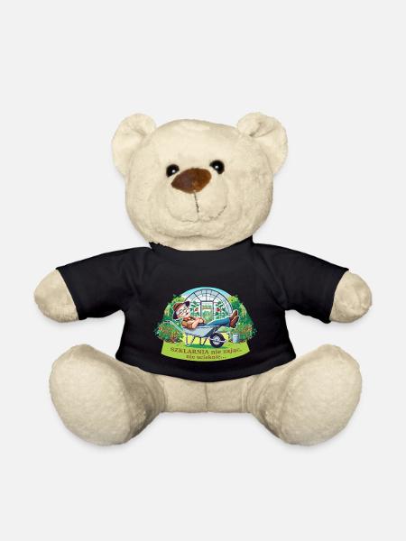 A greenhouse will not run away - Teddy Bear - black