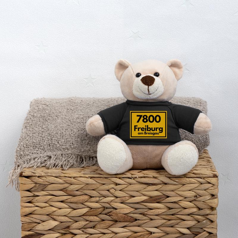 Panneau de lieu - puis rétro ancien code postal 7800 FREIBURG Nounours