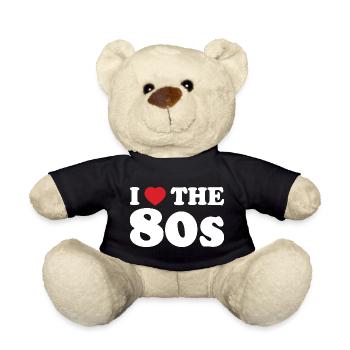 Amour pour les Années 80 - Nounours - noir - Devant