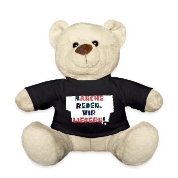 Talk &amp; Act! - Teddy Bear - black - Front