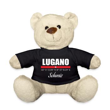 Lugano - Teddy Bear - black - Front