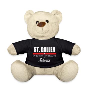 St. Gallen - Teddy - Schwarz - Vorne