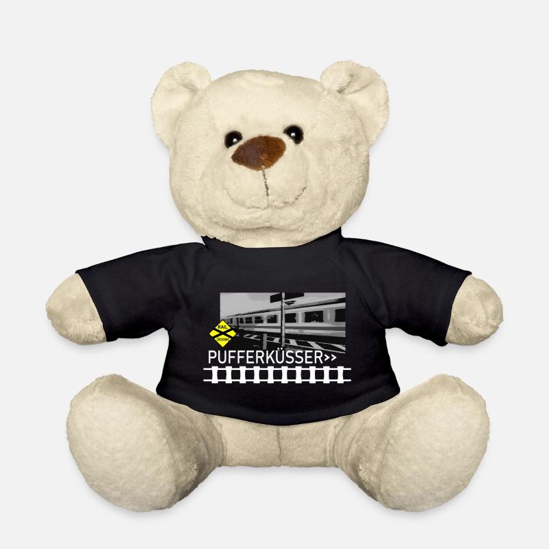 PUFFERKÜSSER - Teddy - Schwarz