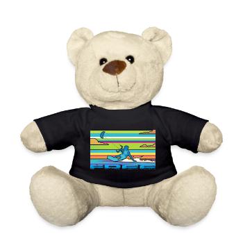 Le kitesurf - Nounours - noir - Devant