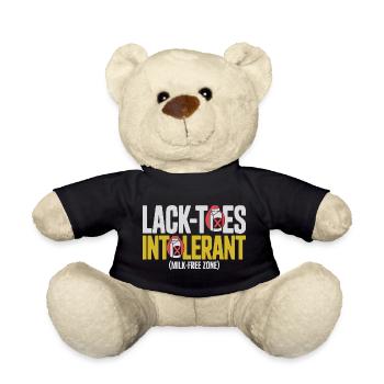 Lack Toes Intolerant Milk Free Zone - Teddy - Schwarz - Vorne