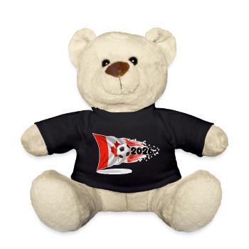 Canada 2026 Soccer Rush - Teddy Bear - black - Front