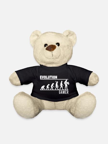 evolution gamer - Teddy - Schwarz